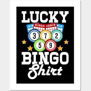 Lucky Bingo Shirt T shirt For Women Posters and Art